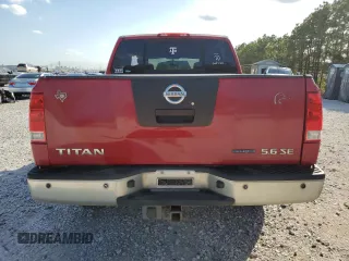 2010 Nissan Titan SE with VIN 1N6BA0ED5AN311314, listed as a Copart auction lot 82626554 with 186,639 mi miles and Clean Title. Bid and sale history available at carsss.com. Image 6.