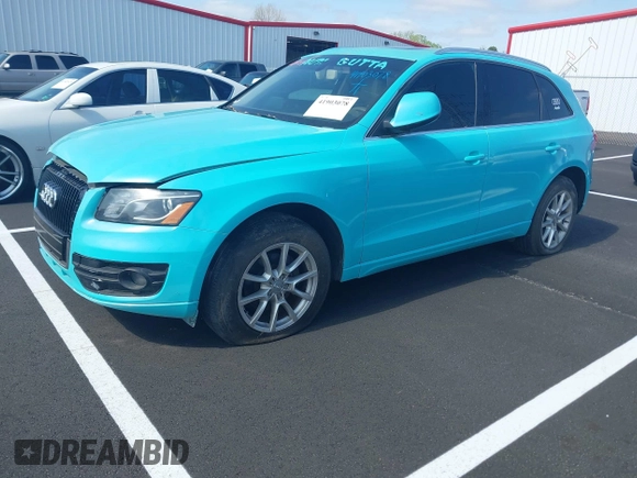 2010 Audi Q5 Premium Plus with VIN WA1LKAFP4AA040427, listed as a IAAI auction lot 41903078 with 199,409 mi miles and . Bid and sale history available at DreamBid. Image 2.