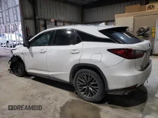 2021 Lexus RX with VIN 2T2YZMDA7MC258798, listed as a Copart auction lot 43090875 with 95,996 mi miles and Salvage Title. Bid and sale history available at carsss.com. Image 2.