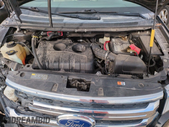 2014 Ford Edge SEL with VIN 2FMDK3J95EBA83615, listed as a Copart auction lot 51201445 with 127,376 mi miles and Salvage Title. Bid and sale history available at carsss.com. Image 11.