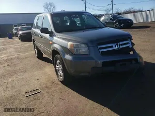 2007 Honda Pilot LX with VIN 2HKYF18157H521023, listed as a Copart auction lot 50162135 with 230,042 mi miles and Salvage Title. Bid and sale history available at carsss.com. Image 12.