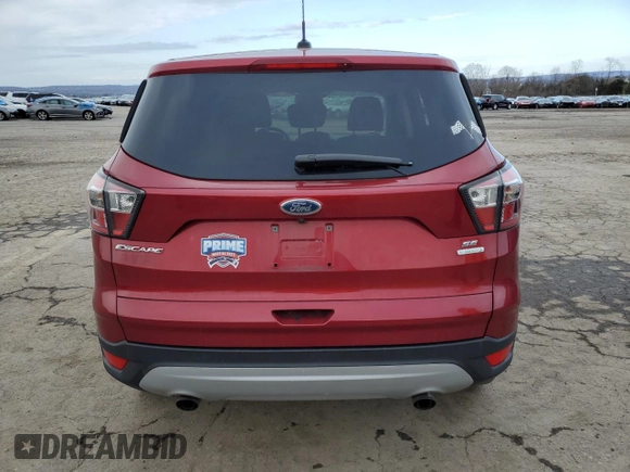 2017 Ford Escape SE with VIN 1FMCU0GD4HUA35103, listed as a Copart auction lot 50725215 with 123,937 mi miles and Salvage Title. Bid and sale history available at carsss.com. Image 6.