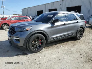 2022 Ford Explorer ST with VIN 1FM5K8GC7NGB90453, listed as a Copart auction lot 43758095 with 26,204 mi miles and Non Repairable. Bid and sale history available at carsss.com. Image 1.