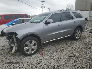 2014 Dodge Durango Limited z VIN 1C4RDJDG9EC336776, wystawiony jako Copart lot #53862395 z przebiegiem 175 232 mil mil oraz Tytuł czysty. Historia ofert i sprzedaży dostępna na DreamBid. Obrazek 1.