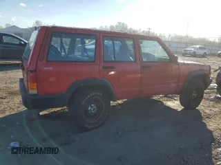 1997 Jeep Cherokee SE with VIN 1J4FJ28S9VL501171, listed as a Copart auction lot 44863615 with 206,592 mi miles and Salvage Title. Bid and sale history available at carsss.com. Image 3.