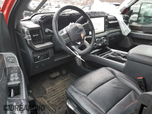 2024 Ford F-350 with VIN 1FT8X3BM1RED45148, listed as a Copart auction lot 42308275 with Not provided miles and Salvage title. Bid and sale history available at DreamBid. Image 8.