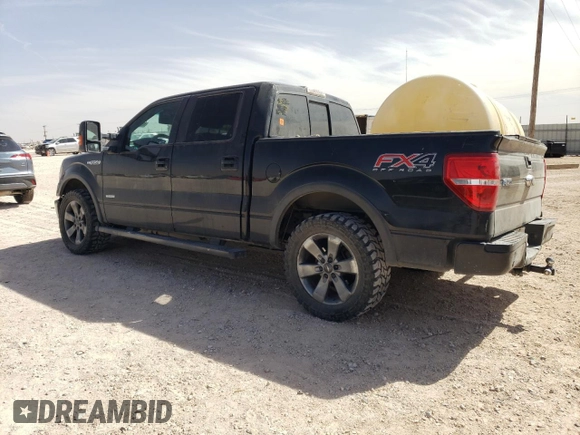 2013 Ford F-150 XL with VIN 1FTFW1ET9DFC18703, listed as a Copart auction lot 46942035 with 177,984 mi miles and Salvage Title. Bid and sale history available at carsss.com. Image 2.
