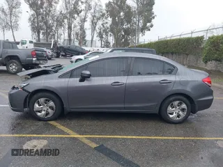 2015 Honda Civic Sedan LX with VIN 19XFB2E59FE014421, listed as a IAAI auction lot 41556046 with 141,922 mi miles. Bid and sale history available at carsss.com. Image 14.