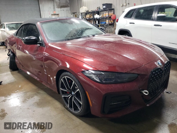 2023 BMW 4 Series 430i xDrive with VIN WBA43AT00PCL85060, listed as a Copart auction lot 44285914 with 11,394 mi miles and . Bid and sale history available at DreamBid. Image 4.