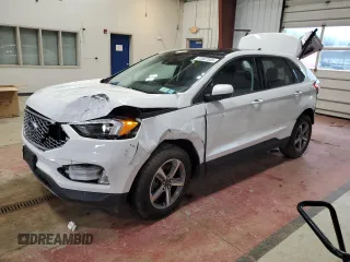 2024 Ford Edge SEL with VIN 2FMPK4J90RBA30135, listed as a Copart auction lot 51007555 with 15,249 mi miles and Salvage Title. Bid and sale history available at carsss.com. Image 1.