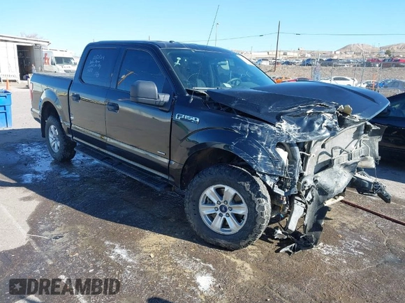 2015 Ford F-150 XLT with VIN 1FTEW1EP0FFC39327, listed as a IAAI auction lot 41012296 with 198,611 mi miles. Bid and sale history available at carsss.com. Image 1.
