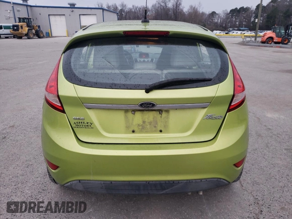 2011 Ford Fiesta SES with VIN 3FADP4FJ3BM108378, listed as a Copart auction lot 44410835 with 286,002 mi miles and Salvage Title. Bid and sale history available at DreamBid. Image 6.
