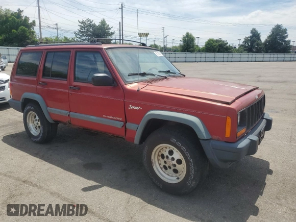 1998 Jeep Cherokee Sport with VIN 1J4FJ68S2WL285432, listed as a Copart auction lot 57183145 with 284,162 mi miles and Clean title. Bid and sale history available at DreamBid. Image 4.