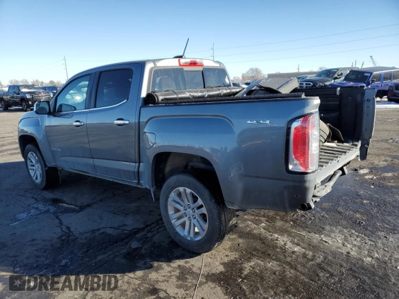 2018 GMC Canyon 4WD SLT z VIN 1GTG6DEN4J1244187, wystawiony jako Copart lot #89218245 z przebiegiem 105 991 mil mil oraz Szkoda całkowita • Salvage title. Historia ofert i sprzedaży dostępna na DreamBid. Obrazek 2.