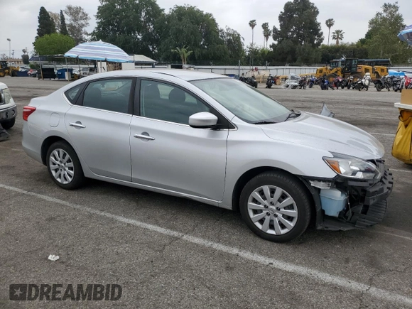 2018 Nissan Sentra S with VIN 3N1AB7AP3JY292546, listed as a Copart auction lot 54179745 with 148,285 mi miles and Salvage Title. Bid and sale history available at DreamBid. Image 4.