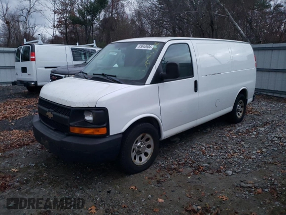 2012 Chevrolet Express Cargo with VIN 1GCSGAFX1C1146629, listed as a Copart auction lot 83643904 with 193,874 mi miles and Clean title. Bid and sale history available at DreamBid. Image 1.