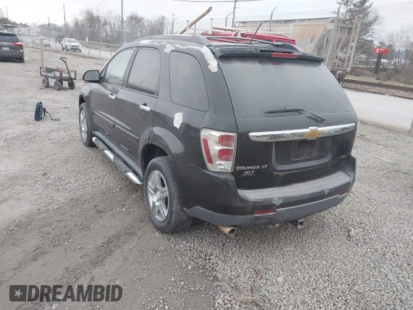 2008 Chevrolet Equinox LTZ with VIN 2CNDL83F286311516, listed as a IAAI auction lot 41761244 with 144,015 mi miles. Bid and sale history available at carsss.com. Image 3.