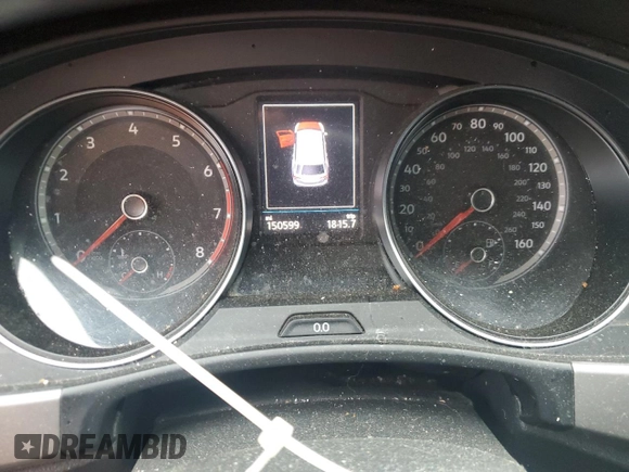 2020 Volkswagen Atlas SE with VIN 1V21E2CA2LC217394, listed as a Copart auction lot 62007135 with 150,599 mi miles and Salvage title. Bid and sale history available at DreamBid. Image 9.