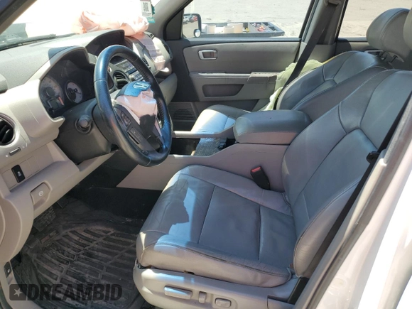 2012 Honda Pilot EX-L with VIN 5FNYF3H66CB027012, listed as a Copart auction lot 53915295 with Not provided miles and Clean title. Bid and sale history available at DreamBid. Image 8.