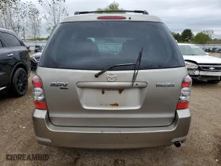 2006 Mazda MPV LX with VIN JM3LW28A560561959, listed as a Copart auction lot 72712144 with 182,727 mi miles and Salvage Title. Bid and sale history available at carsss.com. Image 6.