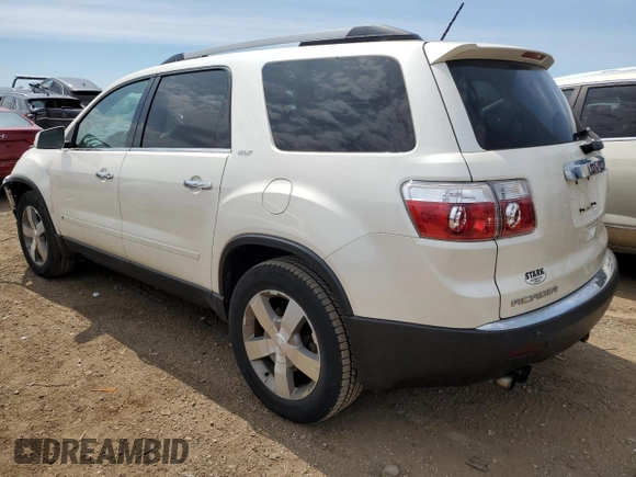 2010 GMC Acadia SLT1 с VIN 1GKLVMED1AJ153195, выставлен на аукционе Copart как лот 59184025 с пробегом 184 203 миль миль и Списание • Salvage title. История ставок и продаж доступна на DreamBid. Изображение 2.