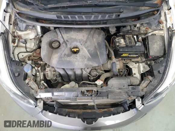 2016 Hyundai Elantra SE with VIN 5NPDH4AE3GH749612, listed as a Copart auction lot 55108195 with 127,105 mi miles and Salvage Title. Bid and sale history available at DreamBid. Image 11.