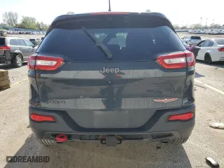 2016 Jeep Cherokee Trailhawk with VIN 1C4PJMBS3GW335696, listed as a Copart auction lot 51296835 with 115,591 mi miles and Salvage Title. Bid and sale history available at carsss.com. Image 6.
