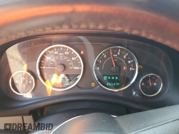2018 Jeep Wrangler JK Unlimited Sport S with VIN 1C4HJWDGXJL855671, listed as a Copart auction lot 84122204 with 86,527 mi miles and Salvage Title. Bid and sale history available at carsss.com. Image 9.