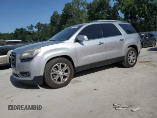 2014 GMC Acadia SLT z VIN 1GKKRRKD2EJ360234, wystawiony jako Copart lot #57064435 z przebiegiem 186 853 mil mil oraz Szkoda całkowita • Salvage title. Historia ofert i sprzedaży dostępna na DreamBid. Obrazek 1.