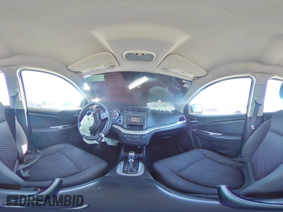 2015 Dodge Journey American Value with VIN 3C4PDCAB9FT692632, listed as a Copart auction lot 55261175 with 139,874 mi miles and Salvage Title. Bid and sale history available at DreamBid. Image 15.