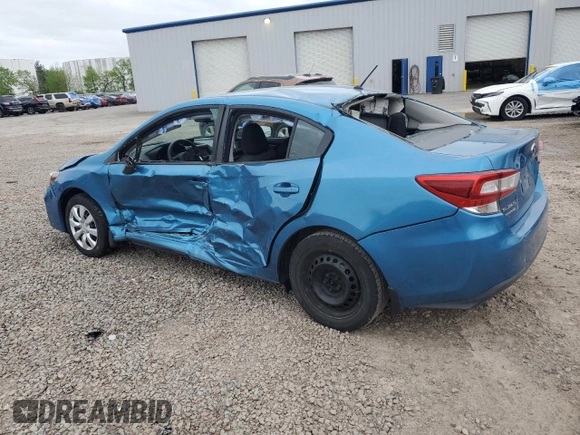 2019 Subaru Impreza with VIN 4S3GKAA68K3604009, listed as a Copart auction lot 57724435 with 44,317 mi miles and Salvage title. Bid and sale history available at DreamBid. Image 2.