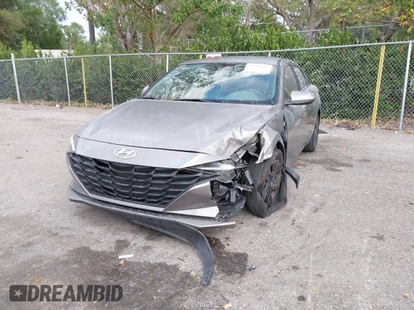 2023 Hyundai Elantra SEL with VIN KMHLM4AG8PU436114, listed as a IAAI auction lot 41588582 with 36,770 mi miles and . Bid and sale history available at DreamBid. Image 12.