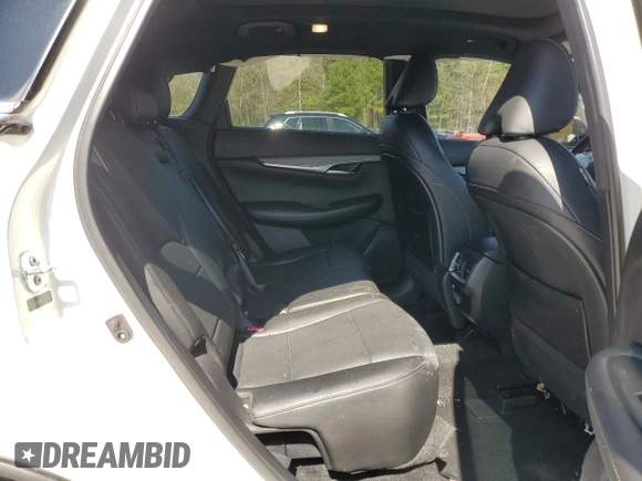2021 Infiniti QX50 Luxe with VIN 3PCAJ5BB6MF124388, listed as a Copart auction lot 52234565 with 56,213 mi miles and Salvage Title. Bid and sale history available at DreamBid. Image 11.