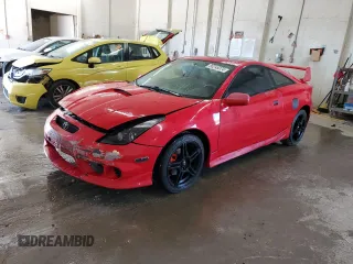 2002 Toyota Celica GT with VIN JTDDR32TX20112016, listed as a Copart auction lot 80249374 with 353,834 mi miles and Salvage Title. Bid and sale history available at carsss.com. Image 1.
