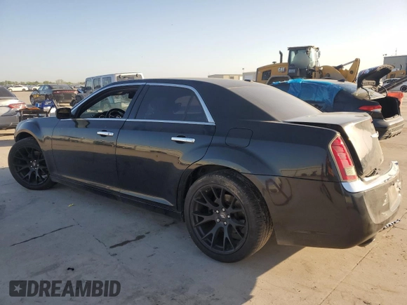 2012 Chrysler 300 with VIN 2C3CCAET3CH256182, listed as a Copart auction lot 52744035 with 153,490 mi miles and Salvage Title. Bid and sale history available at carsss.com. Image 2.