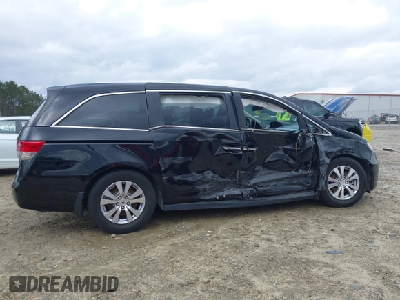 2016 Honda Odyssey EX-L with VIN 5FNRL5H64GB165341, listed as a IAAI auction lot 41728724 with 93,611 mi miles. Bid and sale history available at carsss.com. Image 13.