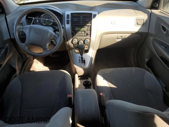 2008 Hyundai Tucson SE with VIN KM8JN12D38U860163, listed as a Copart auction lot 72245294 with 85,437 mi miles and Salvage Title. Bid and sale history available at carsss.com. Image 8.