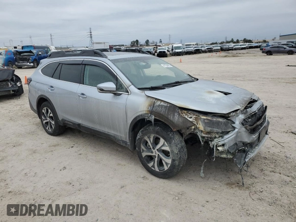 2022 Subaru Outback Limited with VIN 4S4BTANC8N3101331, listed as a Copart auction lot 41754675 with Not Provided miles and Non Repairable. Bid and sale history available at DreamBid. Image 4.