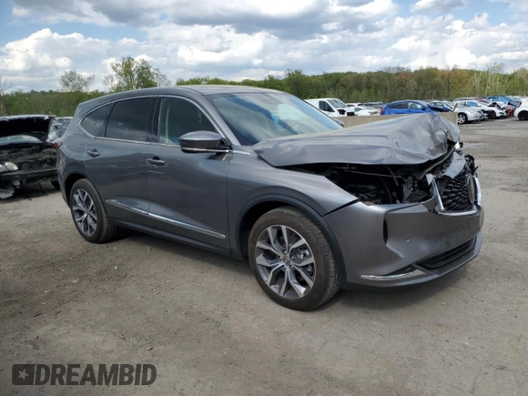 2024 Acura MDX Technology z VIN 5J8YE1H4XRL010663, wystawiony jako Copart lot #55322755 z przebiegiem 17 457 mil mil oraz Szkoda całkowita • Salvage title. Historia ofert i sprzedaży dostępna na DreamBid. Obrazek 4.