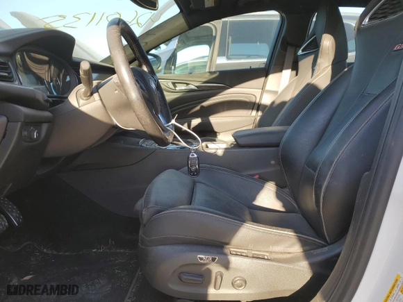 2019 Buick Regal Sportback GS with VIN W04GS6SS1K1073816, listed as a Copart auction lot 42601135 with 37,866 mi miles and Salvage Title. Bid and sale history available at carsss.com. Image 7.