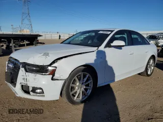 2015 Audi A4 Premium Plus with VIN WAUFFAFL2FN002342, listed as a Copart auction lot 87968965 with 66,300 mi miles and Salvage Title. Bid and sale history available at carsss.com. Image 1.