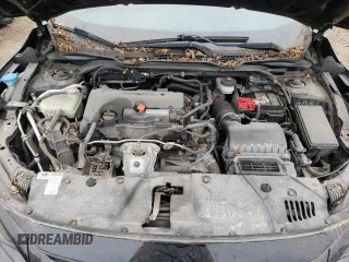 2019 Honda Civic LX with VIN 19XFC2F6XKE004169, listed as a Copart auction lot 83847414 with 65,517 mi miles and Salvage Title. Bid and sale history available at DreamBid. Image 11.