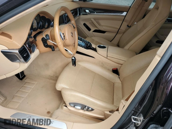 2010 Porsche Panamera S with VIN WP0AB2A71AL064974, listed as a Copart auction lot 53045525 with 44,181 mi miles and Salvage title. Bid and sale history available at DreamBid. Image 7.