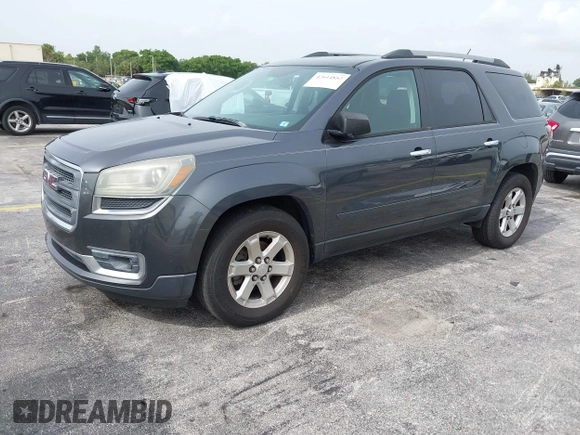 2014 GMC Acadia SLE with VIN 1GKKRPKD9EJ111160, listed as a IAAI auction lot 42614852 with 180,656 mi miles and . Bid and sale history available at DreamBid. Image 2.