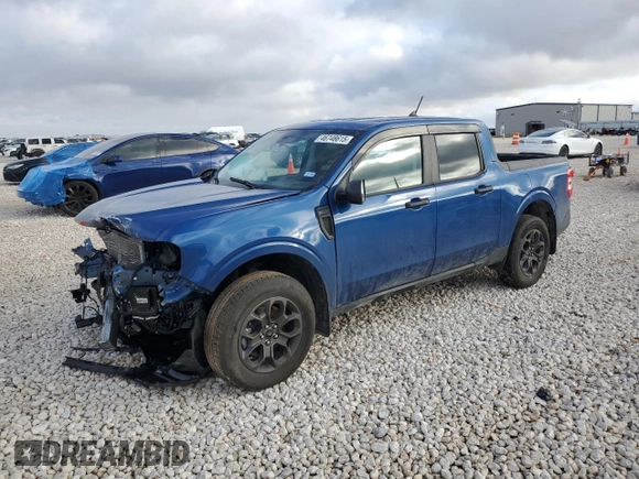 2024 Ford Maverick XLT z VIN 3FTTW8H99RRA26834, wystawiony jako Copart lot #46748615 z przebiegiem 6 036 mil mil oraz Szkoda całkowita • Salvage title. Historia ofert i sprzedaży dostępna na DreamBid. Obrazek 1.