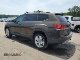 2019 Volkswagen Atlas SE with VIN 1V2WR2CAXKC521646, listed as a Copart auction lot 57383735 with 89,832 mi miles and Salvage title. Bid and sale history available at DreamBid. Image 2.