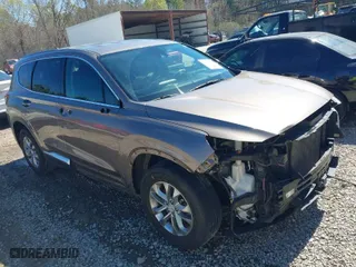2019 Hyundai Santa Fe SEL with VIN 5NMS33AD6KH116356, listed as a IAAI auction lot 41695874 with 102,199 mi miles. Bid and sale history available at carsss.com. Image 1.