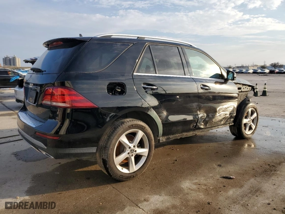 2018 Mercedes-Benz GLE with VIN 4JGDA5JB5JB122785, listed as a Copart auction lot 42555155 with 82,439 mi miles and Salvage Title. Bid and sale history available at carsss.com. Image 3.