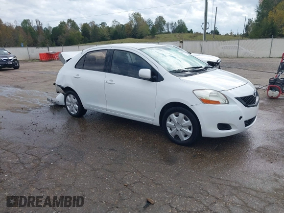 2010 Toyota Yaris with VIN JTDBT4K3XA1376716, listed as a IAAI auction lot 40864128 with 197,283 mi miles. Bid and sale history available at carsss.com. Image 1.