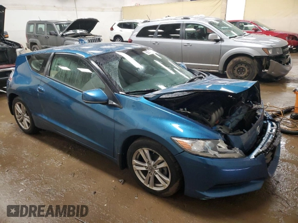 2011 Honda CR-Z with VIN JHMZF1D41BS015928, listed as a Copart auction lot 85749474 with 55,338 mi miles and Clean Title. Bid and sale history available at carsss.com. Image 4.
